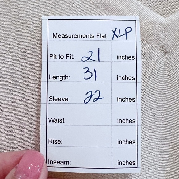 J Jill Silk Blend V Neck Tunic Blouse Size XLP - Picture 7 of 10